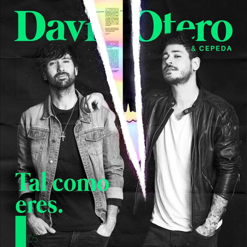 Tal como eres de David Otero junto a Cepeda.&nbsp;