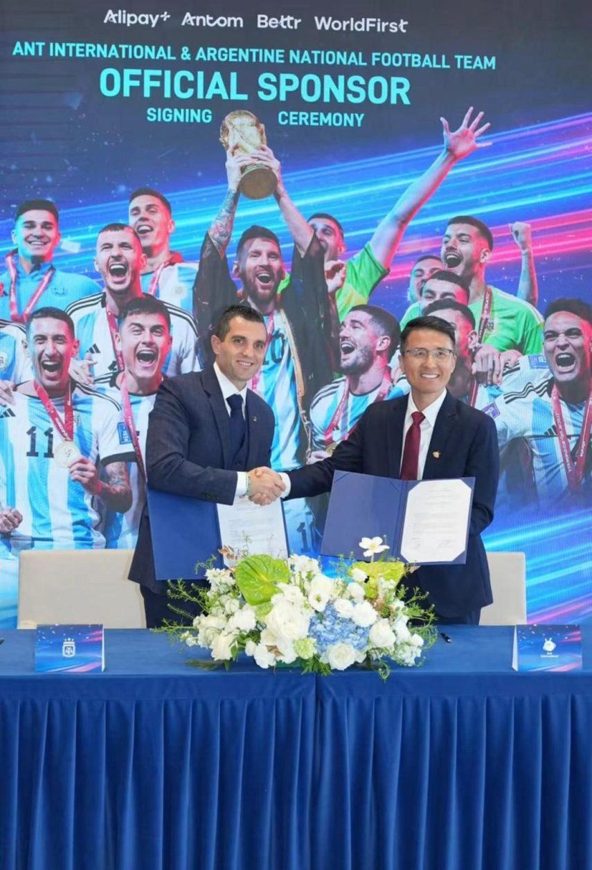 Evento con los nuevos sponsors de la selección Argentina&nbsp;