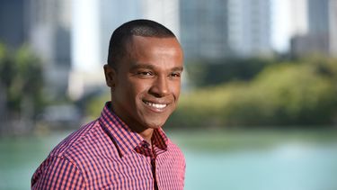 El cantante brasileño Alexandre Pires. 