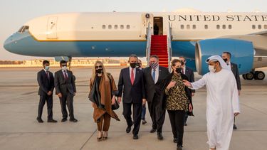 El secretario de Estado de Estados Unidos Mike Pompeo se encuentra realizando una gira por Europa y Oriente Medio que finalizará el próximo lunes