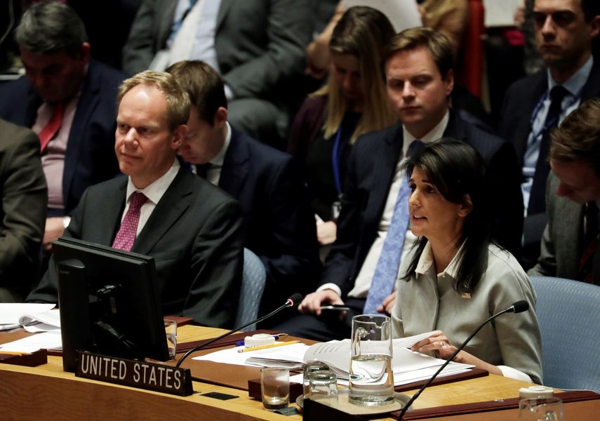 La embajadora de EEUU ante la ONU Nikki Haley defendió la decisión que tomó esta semana el presidente de EEUU, Donald Trump, de reconocer a Jerusalén como capital de Israel&nbsp;