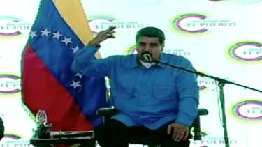 maduro convoca al cierre de campana el jueves en caracas