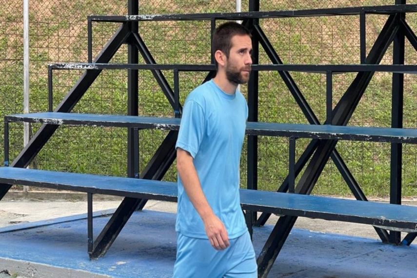 El gendarme argentino Nahuel Agustín Gallo, detenido en Venezuela.&nbsp;