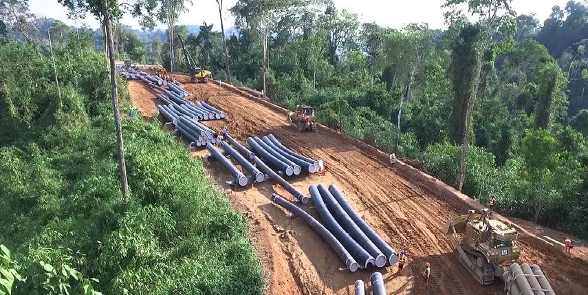 Una de las obras en las que participó Odebrecht en Perú y en la que causó daño patrimonial a la nación.