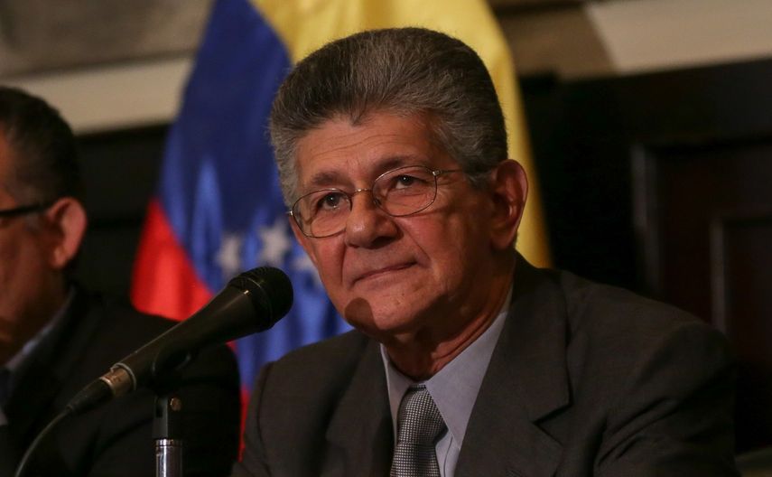 Henry Ramos Allup, líder de Acción Democrática.