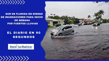 sur de florida en riesgo de inundaciones para inicio de semana por fuertes lluvias