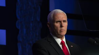 El vicepresidente de EEUU, Mike Pence.