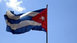 Bandera de Cuba. 