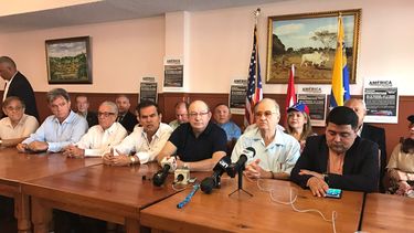 Durante una rueda de prensa, el directivo de la Mesa de la Unidad Democrática convocó a la marcha popular.
