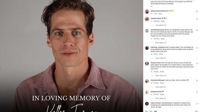 El actor estadounidense Keller Fornes.&nbsp;