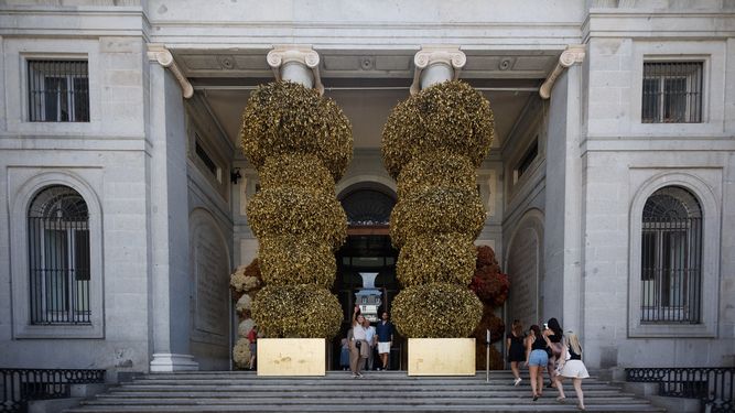 Entrada, puerta de Goya, del Museo del Prado, a 8 de septiembre del 2023, en Madrid (España).
