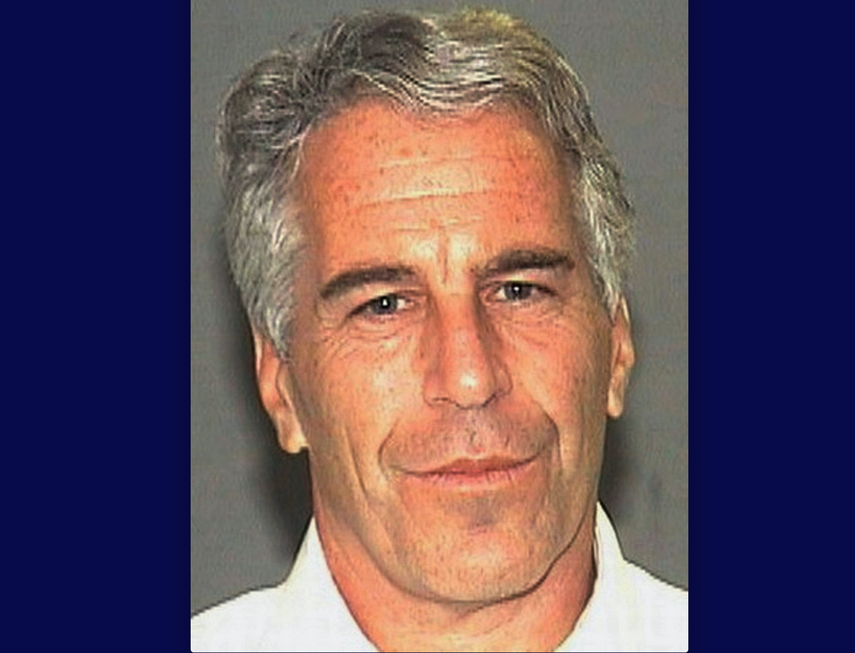 En esta imagen del 27 de julio de 2006 cortesía del departamento de policía del condado de Palm Beach, Florida, se ve a Jeffrey Epstein. 