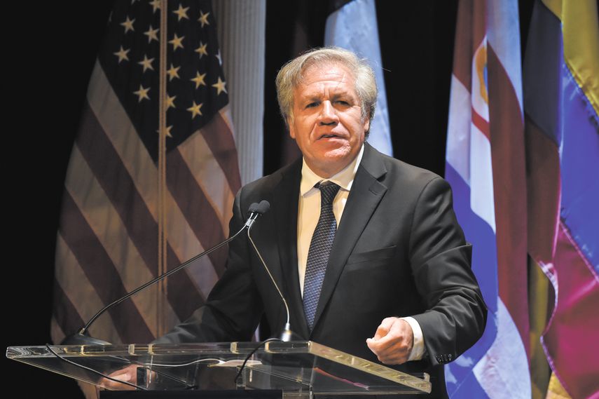 El secretario general de la OEA, Luis Almagro.