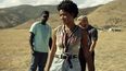 En esta imagen difundida por Universal Pictures, de izquierda a derecha, Daniel Kaluuya, Keke Palmer y Brandon Perea en una escena de Nope.&nbsp;
