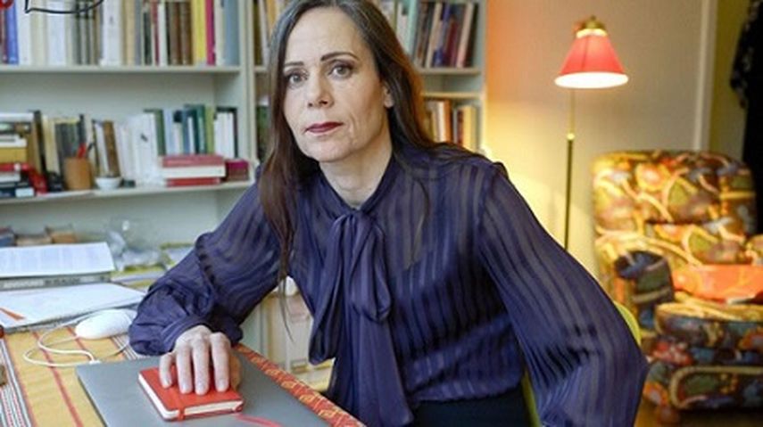 La catedrática de estética y literatura Sara Danius, encargada de anunciar este año el Premio Nobel de Literatura. (EFE).