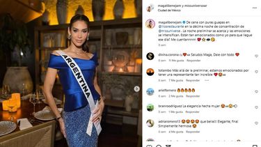 Magali Benejam, Miss Universo Argentina 2024.