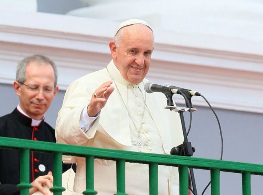Tras el rezo del Ángelus, el papa se dirigió a los fieles, (EFE/Archivo) 