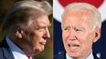 El expresidente de Estados Unidos Donald Trump y el actual mandatario, Joe Biden.