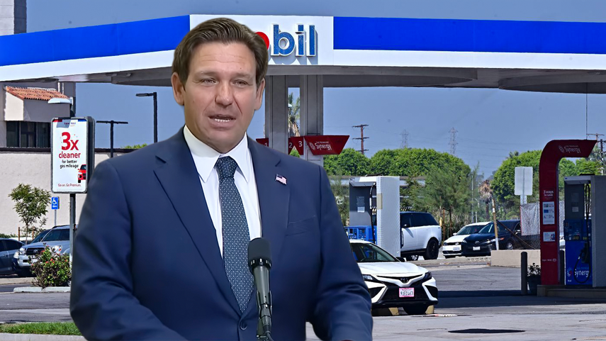 El gobernador Ron DeSantis.