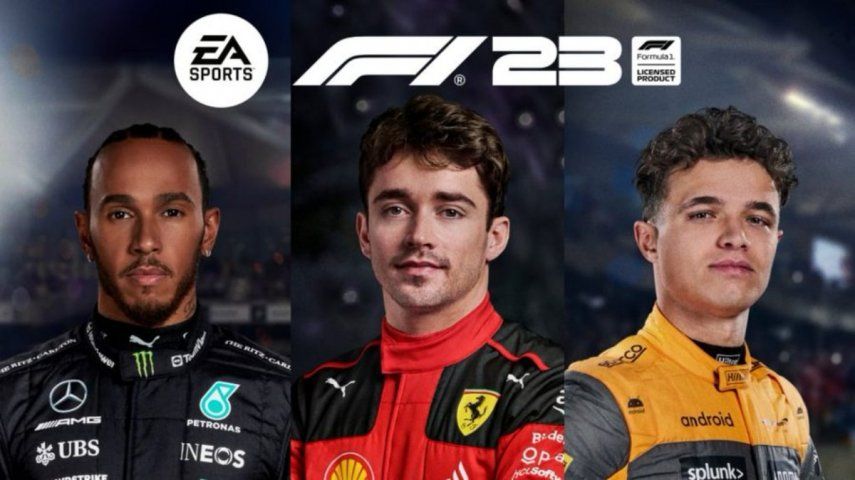 Portada de Fórmula 1 2023 que saldrá en junio para PlayStation 5, Xbox y PC. Se espera que el GP de Las Vegas se pueda jugar antes de que los pilotos lo estrenen en el calendario del campeonato