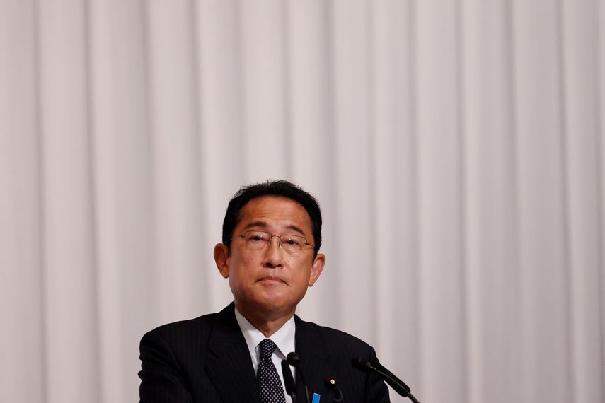 El primer ministro de Japón y líder del Partido Liberal Democrático, Fumio Kishida