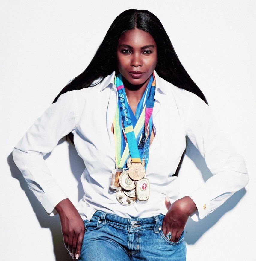 La exatleta cubana Yaima Ortiz.&nbsp;
