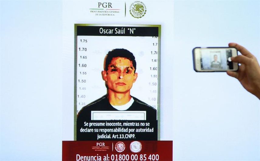 Óscar Saúl N , detenido por el homicidio del María Villar