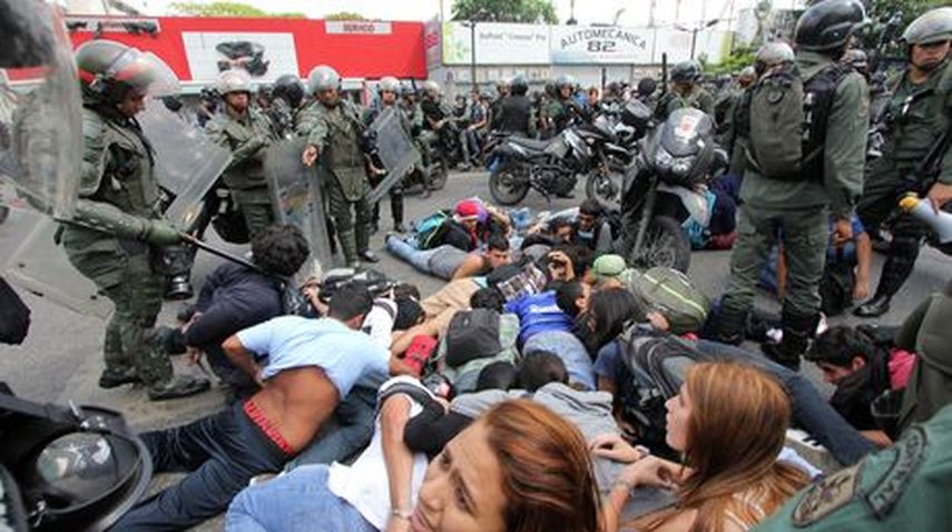 Manifestaciones Venezuela. Foto El Nacional