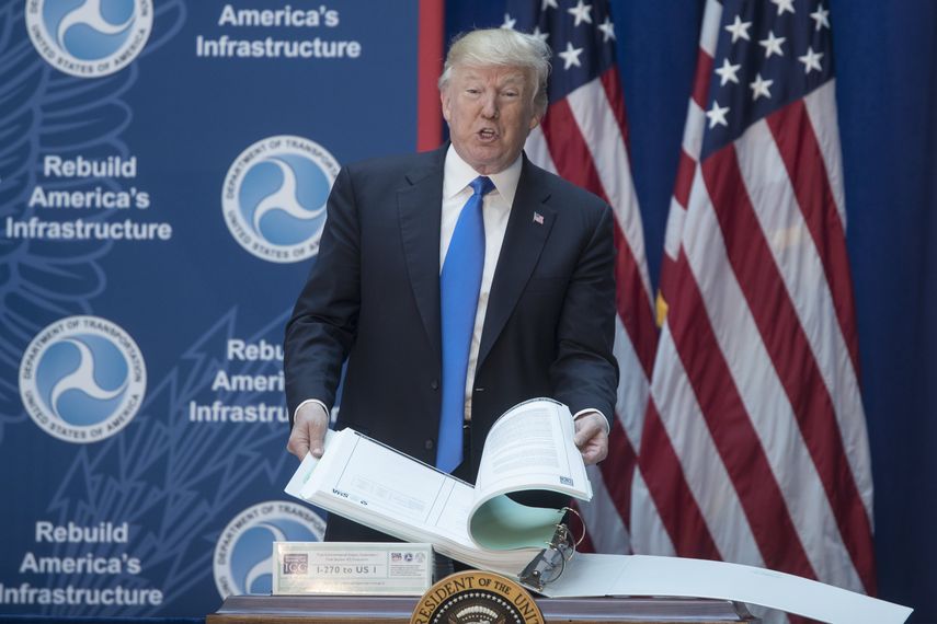Donald Trump, Presidente de los Estados Unidos&nbsp;