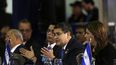 El presidente de Honduras, Juan Orlando Hernández, durante su participación en la XXVI Cumbre Iberoamericana en Guatemala.&nbsp;