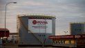 Un tanque de combustible de PDVSA. Un tanque de combustible de PDVSA.