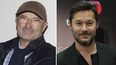 El británico Phil Collins y el argentino Diego Torres. (EFE)