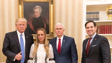 lilian tintori regresa a venezuela despues de reunirse con donald trump