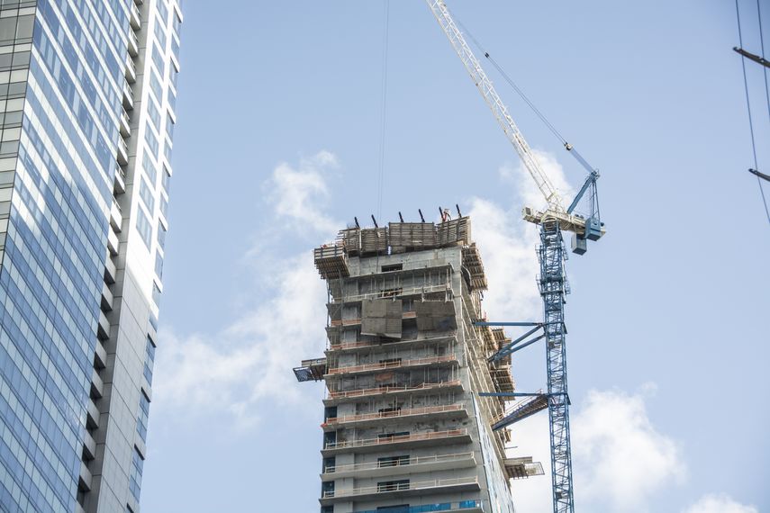 El accidente ocurrió en las obras del edificio Echo Brickell en el corazón del distrito financiero de Miami