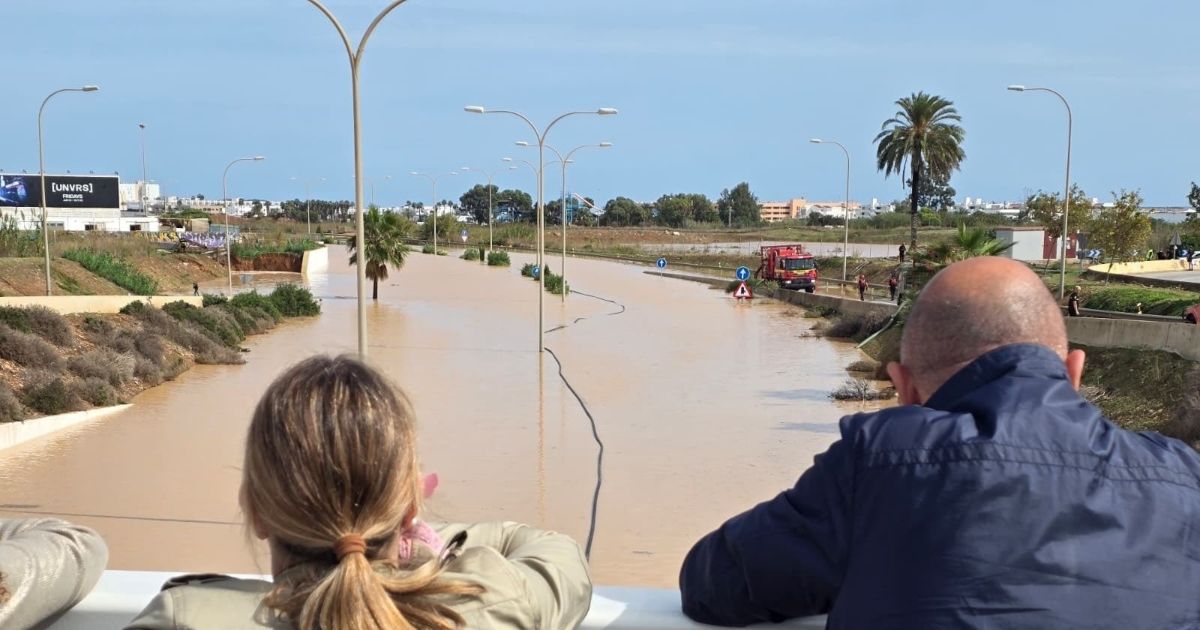 España: Aeropuerto de Ibiza suspende vuelos por la DANA
