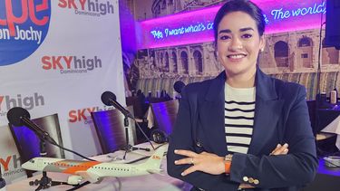 Cesarina Beauchamp, directora comercial de la aerolínea dominicana Skyhigh.