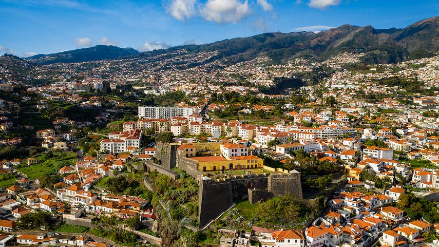 Forte São João Batista, Madeira, Portugal.