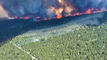 Decenas de incendios asolaban Canadá y Estados Unidos