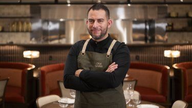 El chef David Cáceres. 