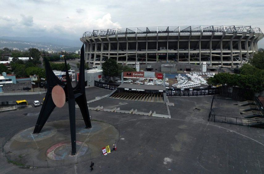 El Estadio Banorte, históricamente conocido como Estadio Azteca, en la Ciudad de México, será una de las sedes del Mundial de 2026.
