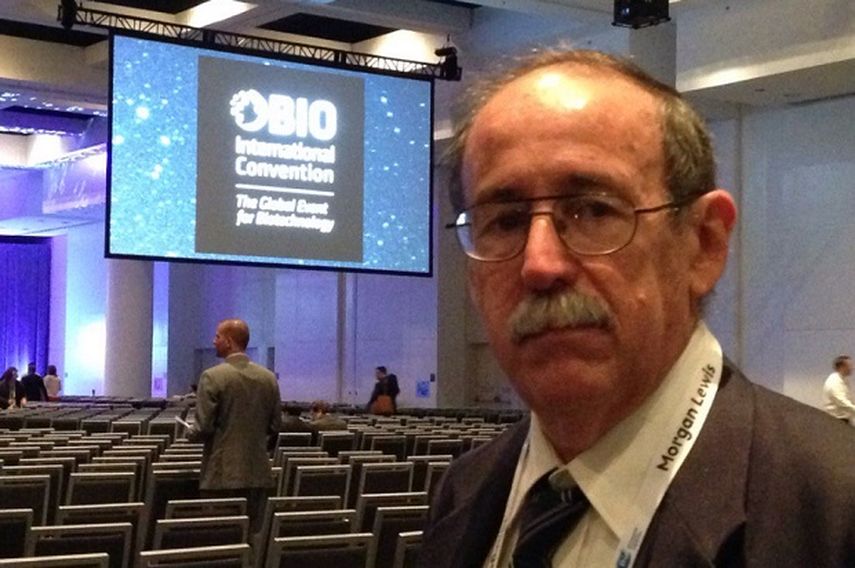 Dr Agustín Lage Dávila, miembro de la delegación cubana a Bio2016, en EEUU. (TWITTER/‏@JoseRCabanas )