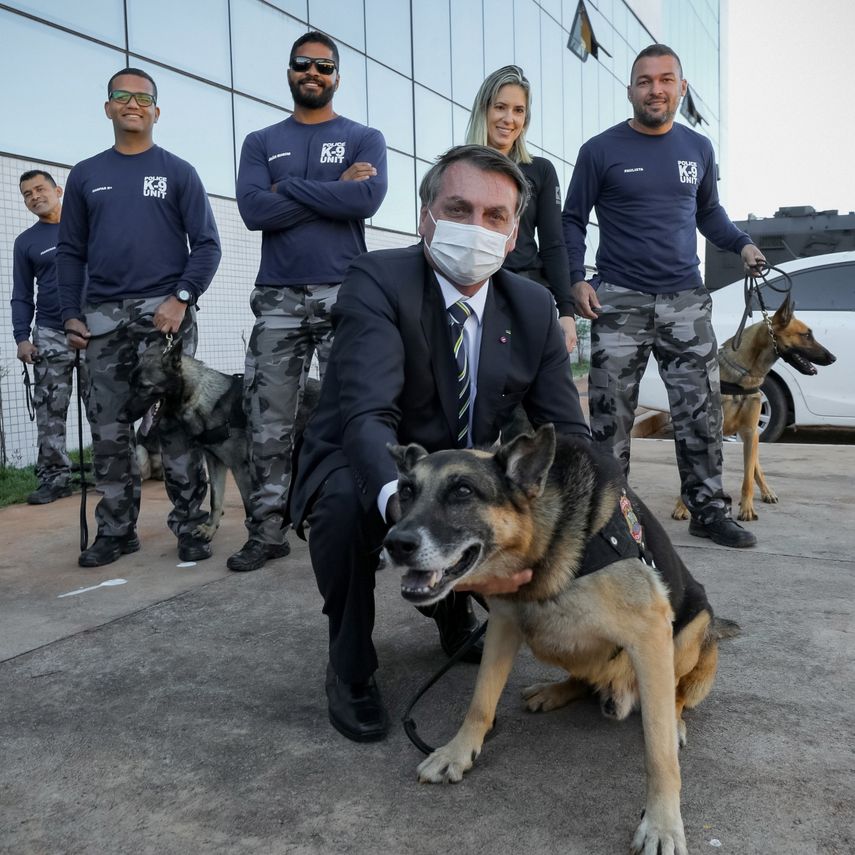 El presidente de Brasil, Jair Bolsonaro.