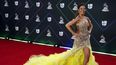 Gloria Trevi llega a la 22 entrega anual del Latin Grammy el 18 de noviembre de 2021 en el MGM Grand Garden Arena en Las Vegas.