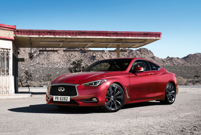 El Infiniti Coupé Q60 de la&nbsp;automotriz japonesa Nissan, compite con modelos como el Audi A4 o el BMW Serie 4