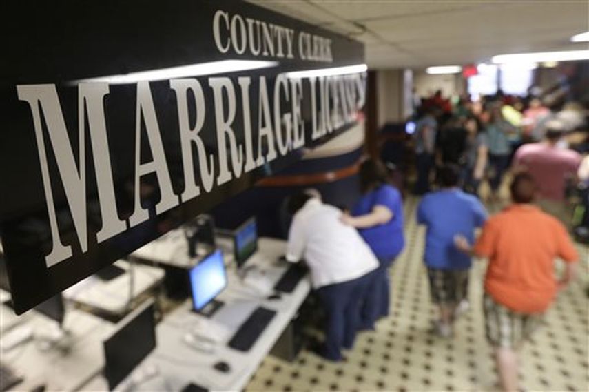 Los gays esperan tener el derecho de divorciarse también. (AP)