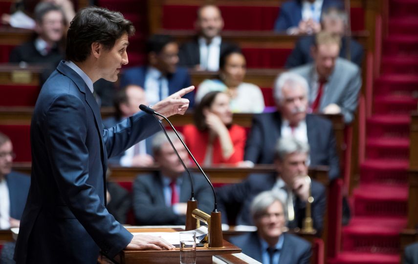 El primer ministro canadiense, Justin&nbsp;Trudeau.