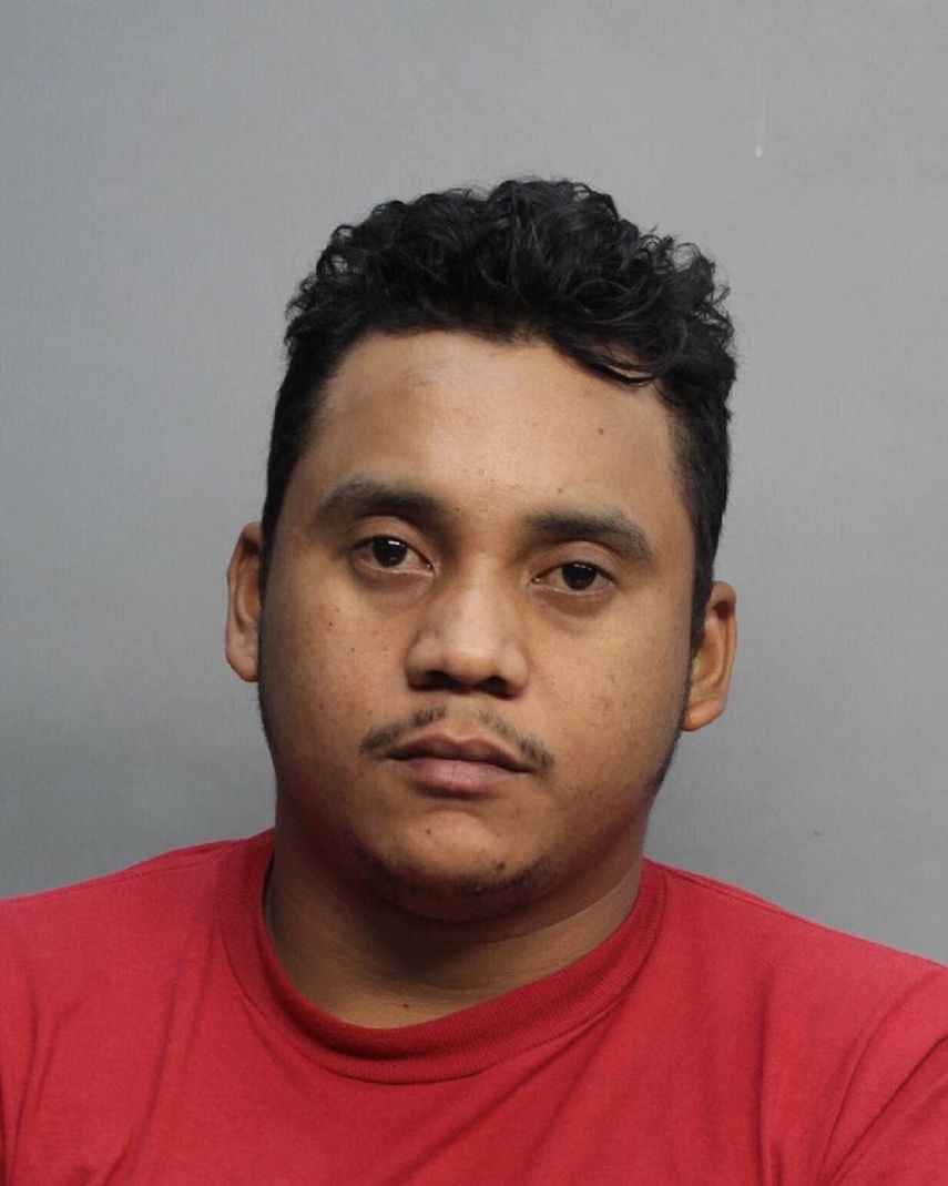 Supuesto asesino, Ronald Adonis Lopezandrade (CORTESÍA: POLICÍA DE HIEALEAH)