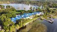 Vista a&eacute;rea de la mega mansi&oacute;n de la leyenda de la NBA Shaquille ONeal, en venta por casi 20 millones.