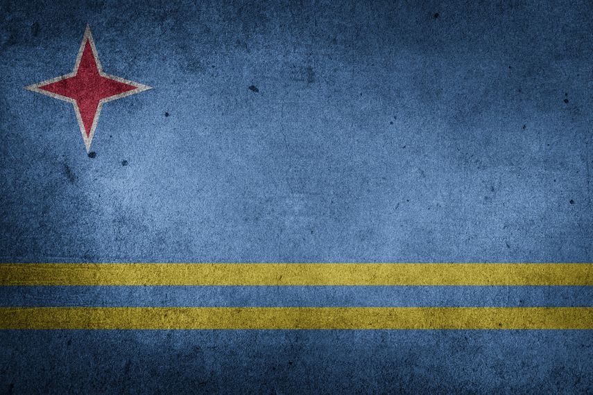 Imagen de referencia a la bandera de Aruba