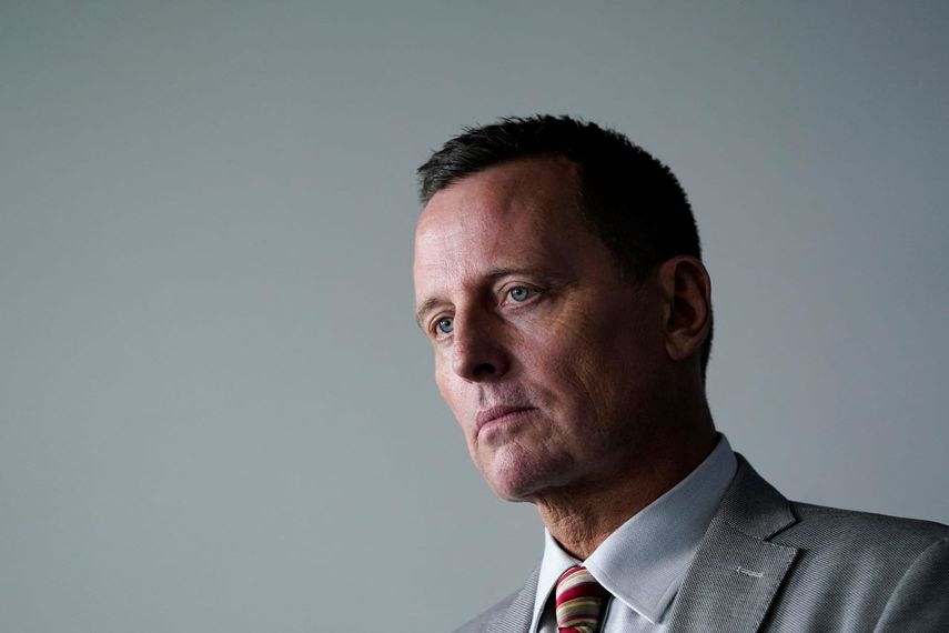 Richard Grenell durante una rueda de prensa en la Casa Blanca el 4 de septiembre de 2020 en Washington, DC.